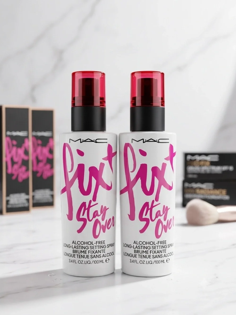 MAC Fix+ Stay Over Alcohol-Free Setting Spray 3.4 oz / 100ml – NIB / Brand New